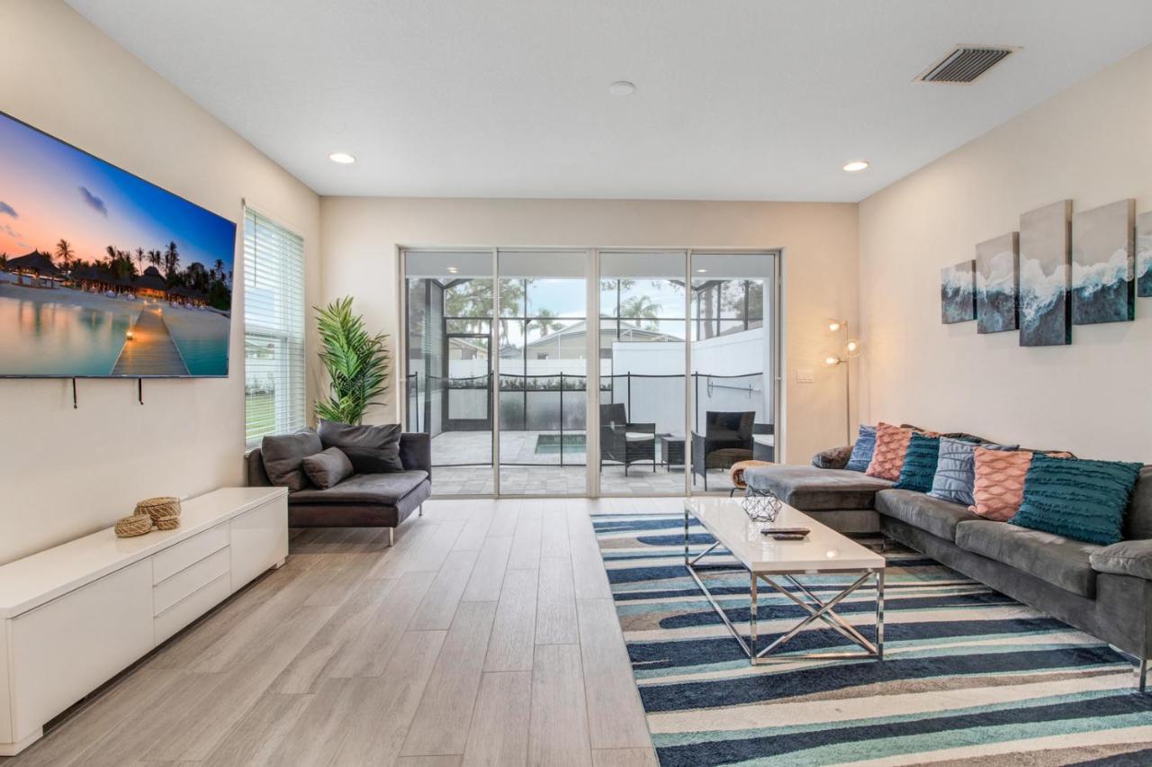 Modern Townhouse Near Disney With Heated Pool Orlando Esterno foto