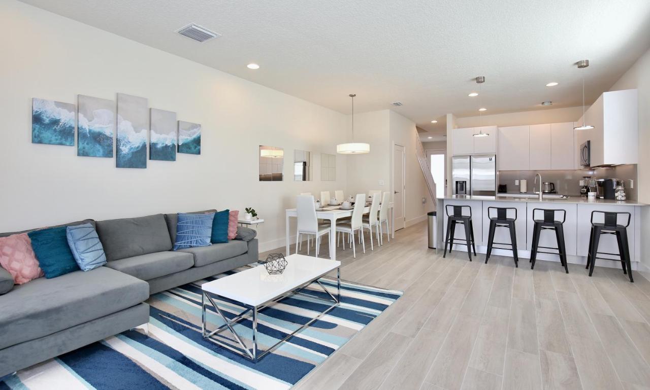 Modern Townhouse Near Disney With Heated Pool Orlando Esterno foto