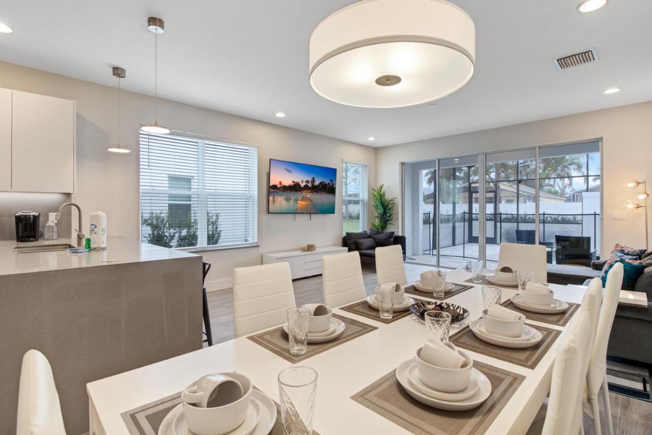 Modern Townhouse Near Disney With Heated Pool Orlando Esterno foto