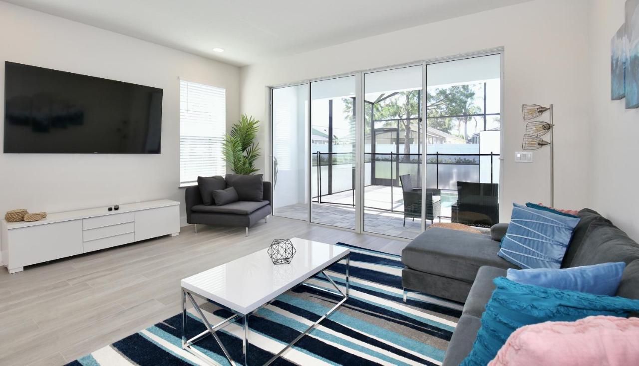 Modern Townhouse Near Disney With Heated Pool Orlando Esterno foto