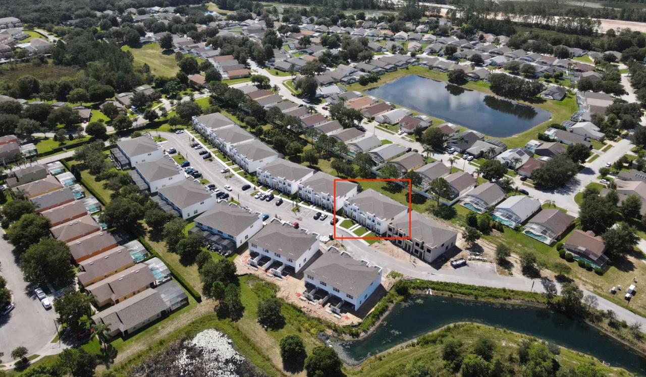 Modern Townhouse Near Disney With Heated Pool Orlando Esterno foto
